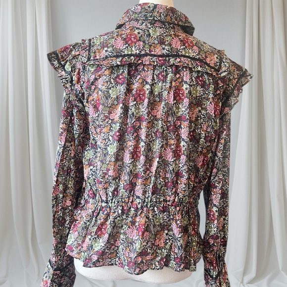 Free People Printed Daybreak blouse - Picture 4 of 7